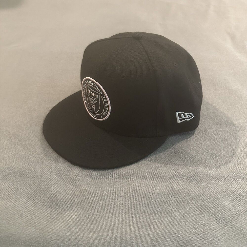 Inter Miami New Era 9FIFTY Snapback Adjustable Cap Hat MLS Futbol Black Pink